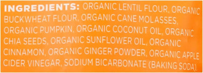 Amazon Brand - Wag Expedition Human Grade Organic Biscuits Dog Treats, Non-Gmo, Pumpkin & Chia Seed, 10 Oz, Pack of 16