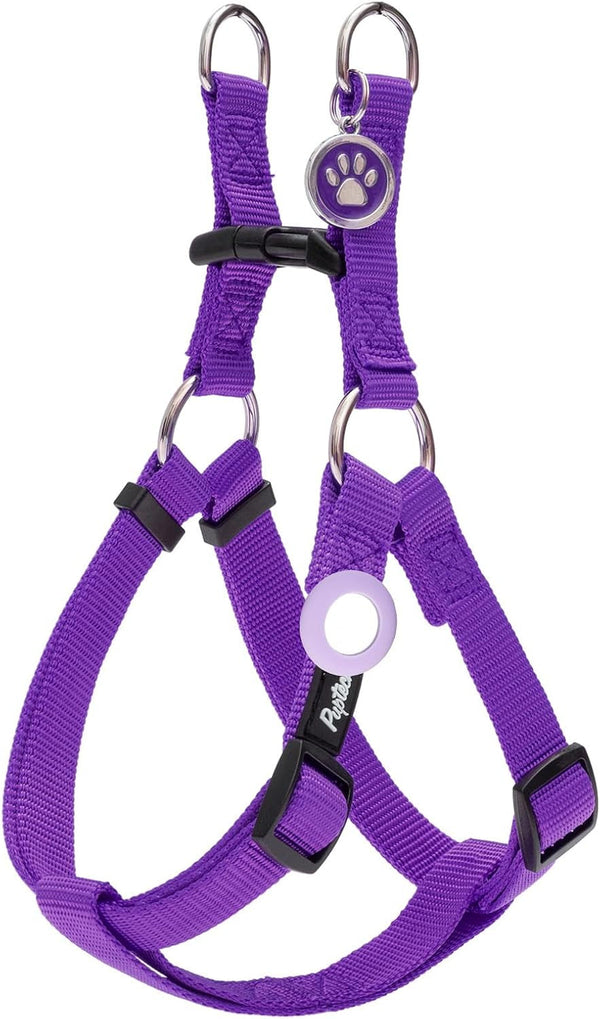 PUPTECK No Pull Dog Harness Soft Adjustable Basic Nylon Step in Puppy Vest Outdoor Walking with ID Tag19