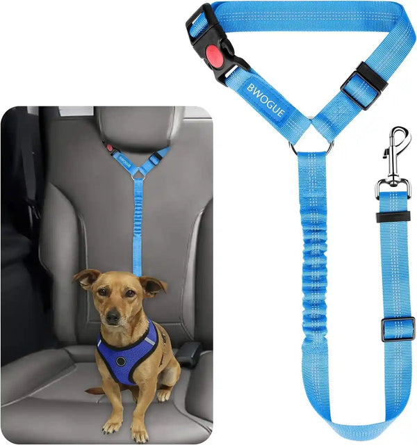 Adjustable Pet Seat Belt Restraint for Dogs and Cats - Vehicle Headrest Safety Harness (1 Pack)7