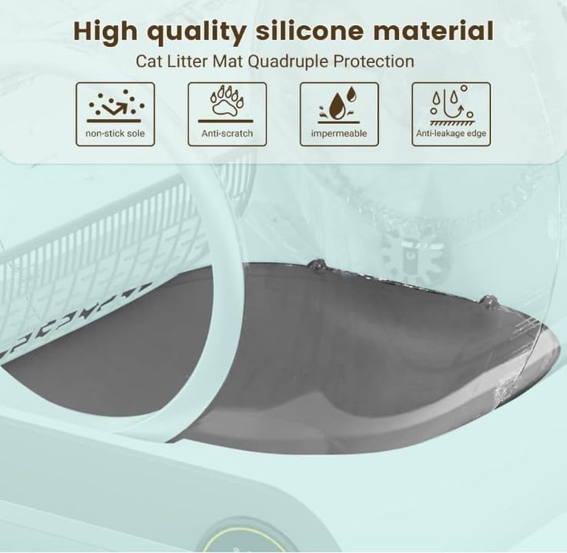 silicone-litter-pad-accessory-anti-bite-leakproof-anti-scratch-replacement-easy-to-clean-for-automatic-cat-parts-19-49x15-75x0-39inch