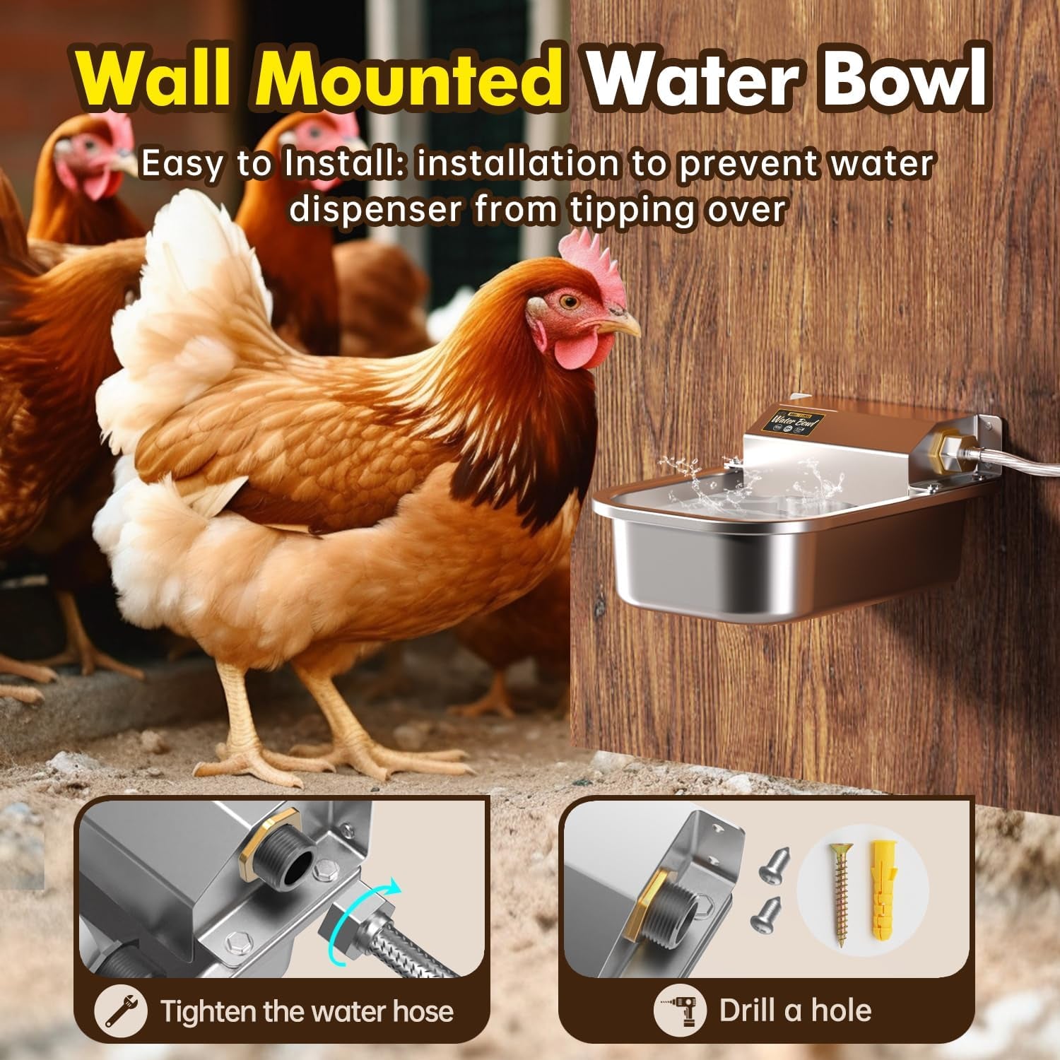 automatic-water-dispenser-for-dogs-3l-stainless-steel-dog-water-bowl-dispenser-automatic-water-feeder-for-chicken-livestock-outdoor-auto-fill-water-bowl-fit-3-4-ght-faucet-easy-clean