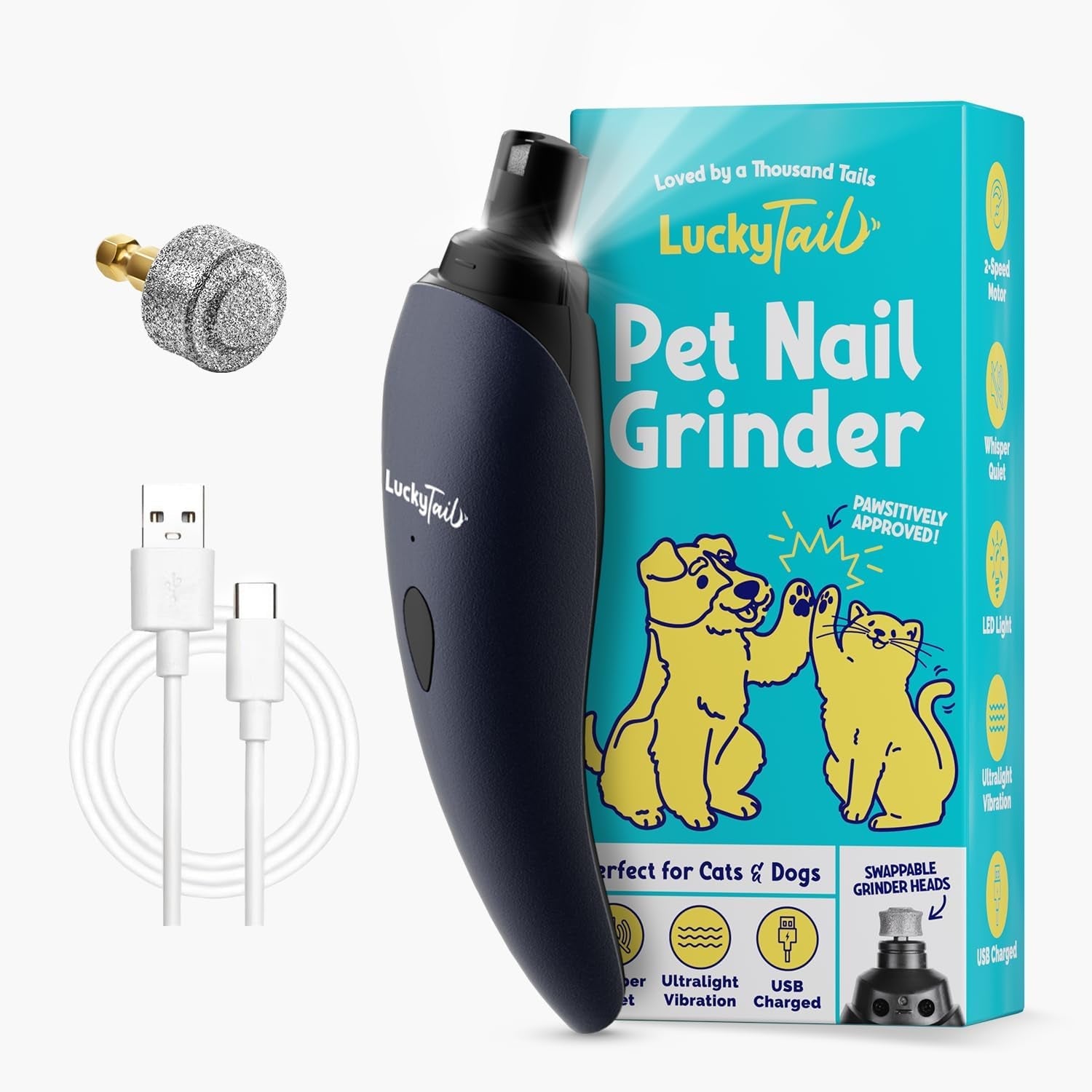 luckytail-pet-nail-grinder-for-dogs-and-cats-super-quiet-and-low-vibration-electric-dog-nail-grinder-with-2-led-lights-usb-rechargeable-and-cordless-2-speeds-small-to-large-pets