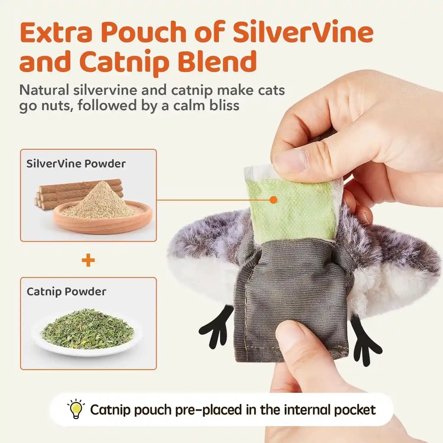 potaroma-cat-toys-flapping-bird-no-flying-lifelike-sandpiper-chirp-tweet-rechargeable-touch-activated-kitten-toy-interactive-cat-exercise-toys-for-all-breeds-cat-kicker-catnip-toys-4-0-lifelike-sandpiper-chirp-touch-activated-rechargeable-kitten-kitty-exercise-catnip-kicker-for-all-breeds-4-0-inches