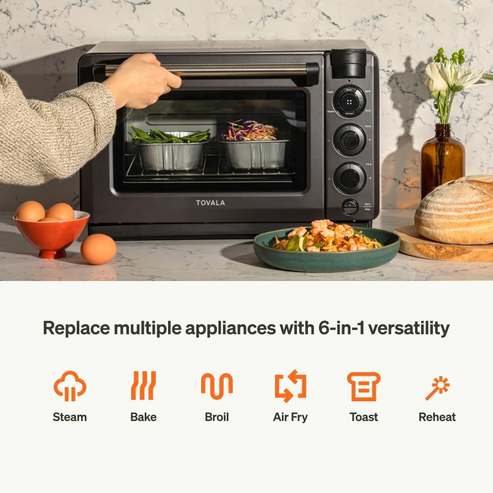 smart-oven-pro-6-in-1-countertop-convection-oven-steam-toast-air-fry-bake-broil-and-reheat-smartphone-control-steam-air-fryer-oven-combo