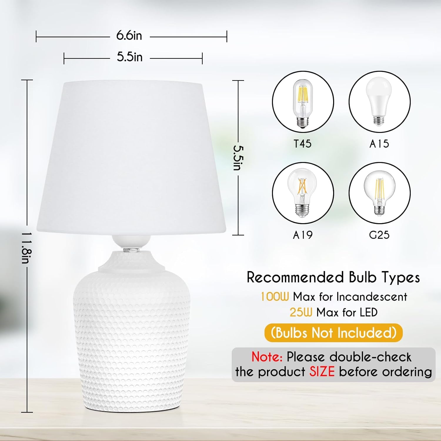 11-8-small-table-lamps-set-of-2-for-bedroom-kid-s-room-home-office-white-cute-unique-perfect-for-bedside-nightstand-desk-nursery-reading-fabric-shade