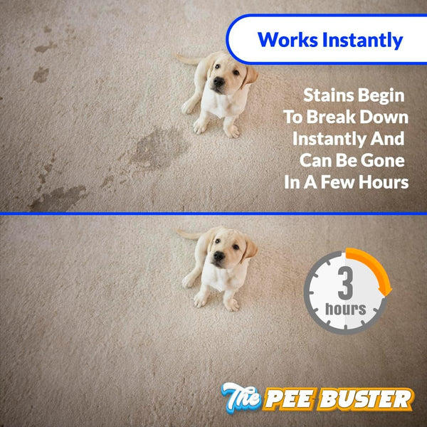 The Pee Buster Pet Stain Remover - Cleaning Spray for Dog and Cat Urine with 5 Cleaning Tablets4