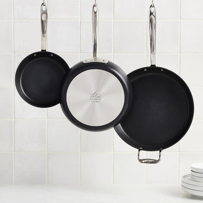All-Clad HA1 Expert Nonstick, 2-Piece Fry Pans Set, Induction Ready | 8" and 10" Frying Pans Set, Scratch-Resistant Exterior, Dishwasher Safe, Oven Safe up to 500°F10