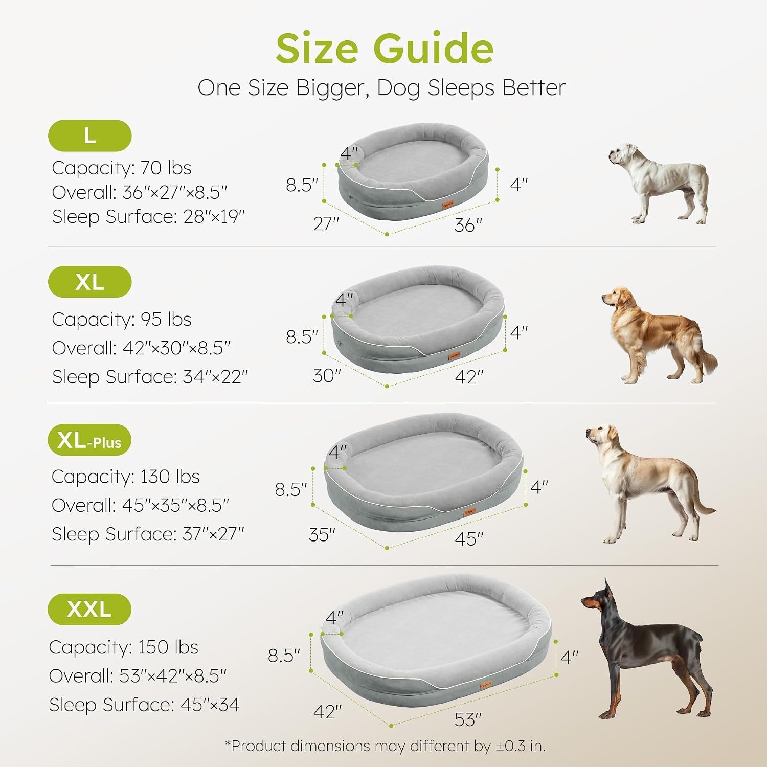 cwawz-xl-orthopedic-dog-bed-extra-large-dog-bed-dog-sofa-for-large-sized-dogs-with-full-surround-bolsters-dual-sided-dog-cooling-bed-with-memory-foam-washable-sofa-with-nonslip-bottom-light-grey