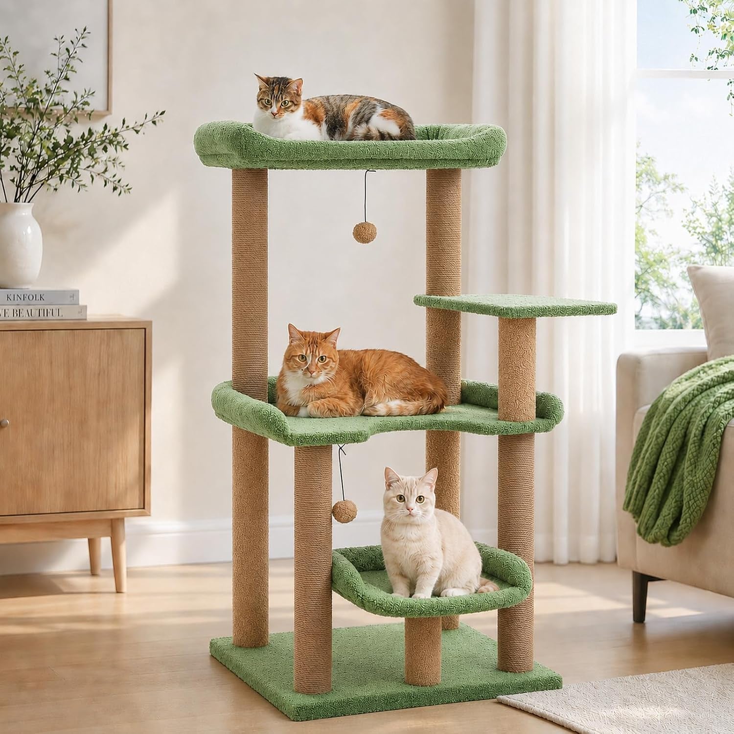 43-3-cat-tree-for-indoor-cats-large-adult-multi-level-cat-tower-cat-tree-tower-with-spacious-top-perch-large-cat-bed-scratching-posts-and-pompom-balls-for-fun