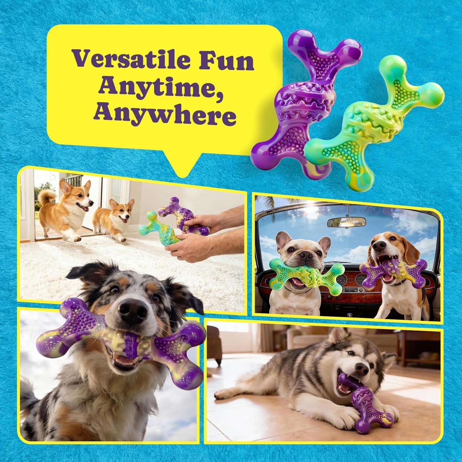 kseroo-2-pack-indestructible-dog-toys-for-aggressive-chewers-30-120-lbs-bacon-flavor-nylon-hard-dog-toys-tough-dog-toys-for-medium-large-breeds-durable-dog-chew-toys-to-keep-them-busy