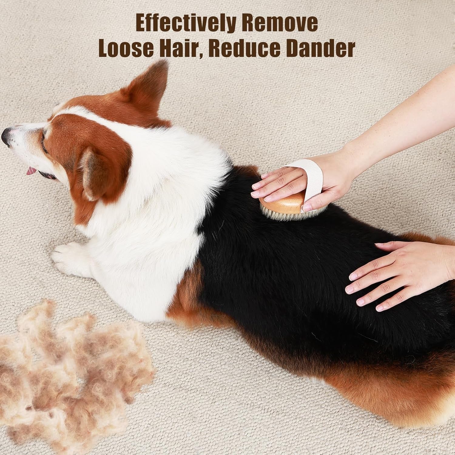 soft-boar-bristle-pet-palm-brush-for-short-haired-dogs-and-cats-with-band-reduce-shedding-ergonomic-dog-brush-easy-to-hold-and-reduces-stress-on-your-wrist-ideal-for-daily-grooming