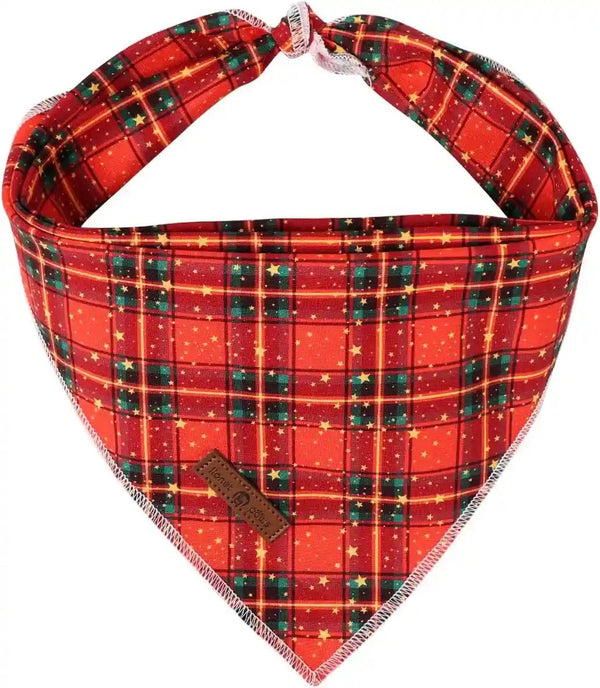 Lionet Paws Dog Bandana for Small Medium Large Dogs, Cat Kerchief Blue DOIT, Triangle Bibs Scarf for Girl or Boy22