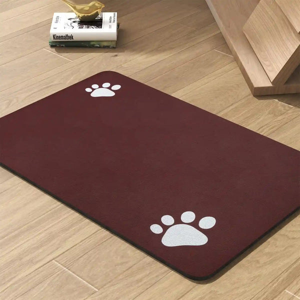 PADOOR Pet Feeding Mat-Absorbent Dog Mat for Food and Water Bowl-No Stains Easy Clean Dog Food Mat-Quick Dry Water Dispenser-Puppy Supplies Accessories11