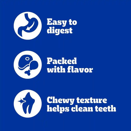 Pedigree Twisty Chews Medium/Large Dog Treats, Chicken & Beef, 16 Count | Long-Lasting Dental Chews, Rawhide-Free, Twisted Design, Helps Clean Teeth, Easy to Digest, Includes 4 Packs of 4 Treats5