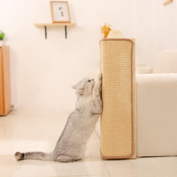 SHENGOCASE 2-Pack 24.5" Tall Sofa Couch Corner Cat Sisal Scratcher, Scratching Post,Scratch Post, Couch Protector, Replaceable Scratch Pad Mat4