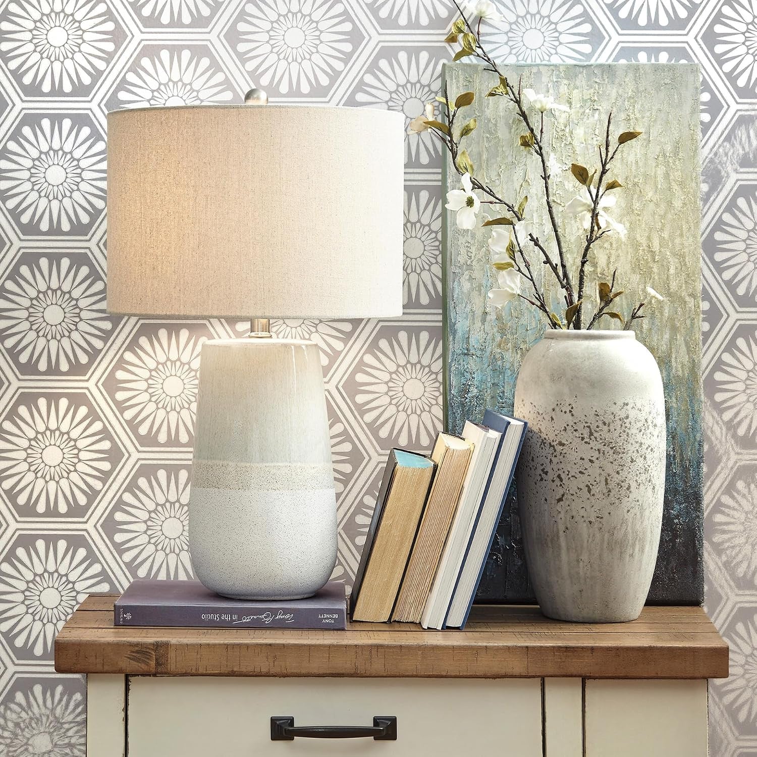 signature-design-by-ashley-shavon-ceramic-table-lamp-26-3-way-switch-textured-neutral-glazed-base-beige-and-white-finish-fabric-drum-shade-versatile-3-way-switch-living-room-use