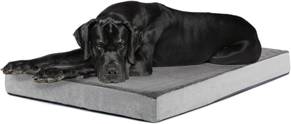 Barkbox Orthopedic Dog Bed - Large | with Memory Foam - Comfortable, Durable & Machine Washable Pet Bed - Grey10