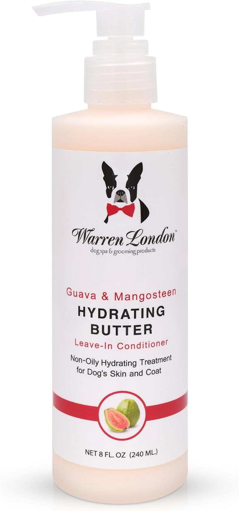 warren-london-hydrating-butter-leave-in-pet-conditioner-for-dogs-lotion-for-skin-and-coat-aloe-puppy-dog-conditioner-for-hair-detangler-dry-skin-pet-fur-dandruff-made-in-usa-guava-8oz