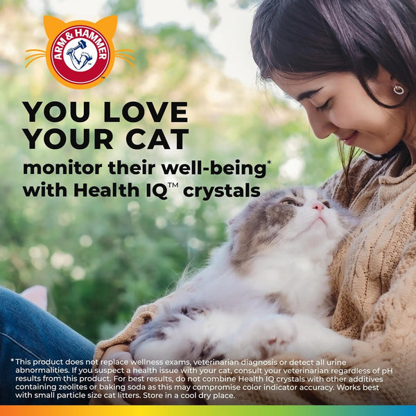 ARM & Hammer Health IQ Cat Litter Additive, 10 Oz | Color Changing Health Indicators, Urine Ph Monitoring, Works with Most Litter5