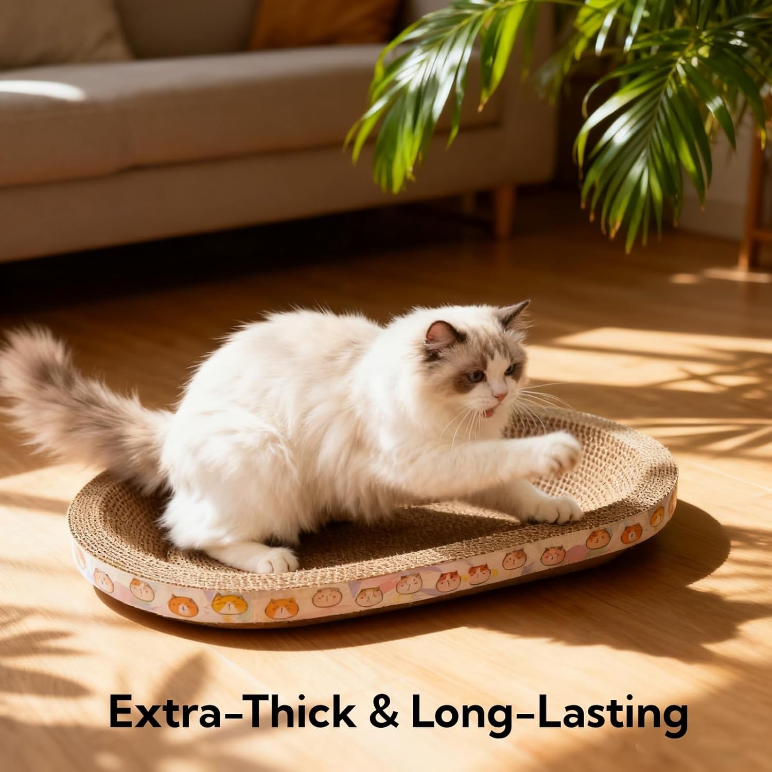 3-pack-large-cat-scratcher-cardboard-oval-cat-scratcher-bed-cat-scratch-pad-board-lounge-couch-for-indoor-cats-bowl-shaped-cat-scratching-post-nest-for-cats-grinding-claw-furniture-protector
