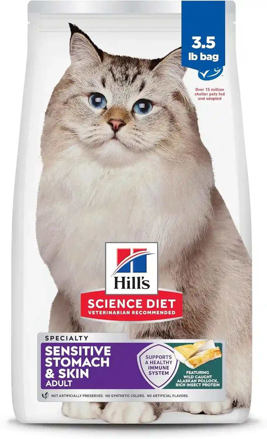 hills-science-diet-sensitive-stomach-skin-dry-cat-food-1-veterinarian-recommended-adult-formula-chicken-rice-7-lb-bag-updated-formula