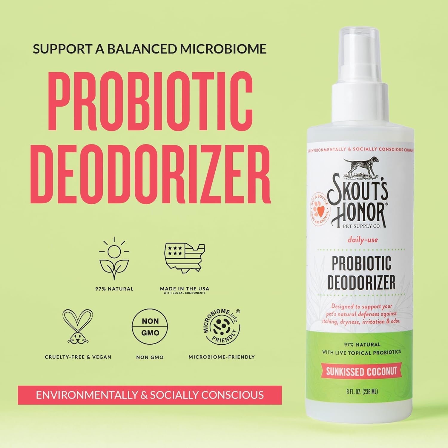 skouts-honor-probiotic-dog-deodorizing-spray-sunkissed-coconut-8-oz-hydrating-daily-use-formula-with-avocado-oil-and-omega-3s-microbiome-friendly-paraben-and-sulfate-free
