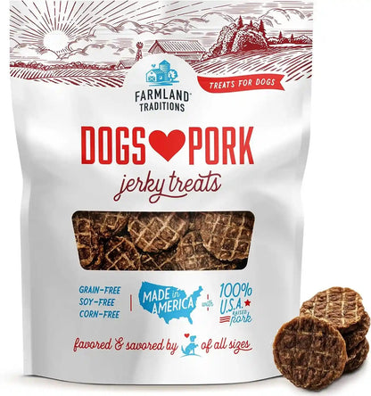 Farmland Traditions Filler Free Dogs Love Chicken Premium Jerky Treats for Dogs, 3 Lb. Bag11