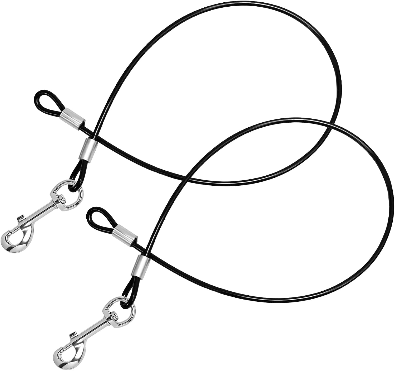 2-pcs-chew-proof-metal-dog-cable-lead-single-hook-no-tangle-leash-extender-for-small-medium-dogs-collar-harness