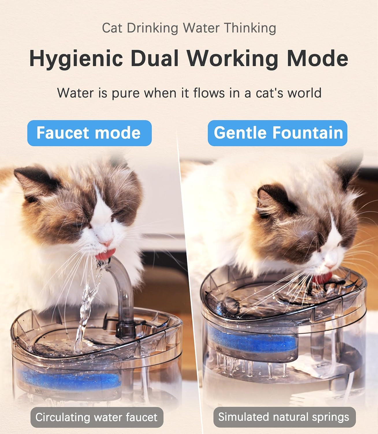 hapup-cat-water-fountain-animal-water-dispenser-61oz-1-8l-automatic-pet-drinking-fountain-clear-upgrade-with-2-filter-replacement-1-adjustable-silent-1-water-pump-for-cats-kitty-indoor