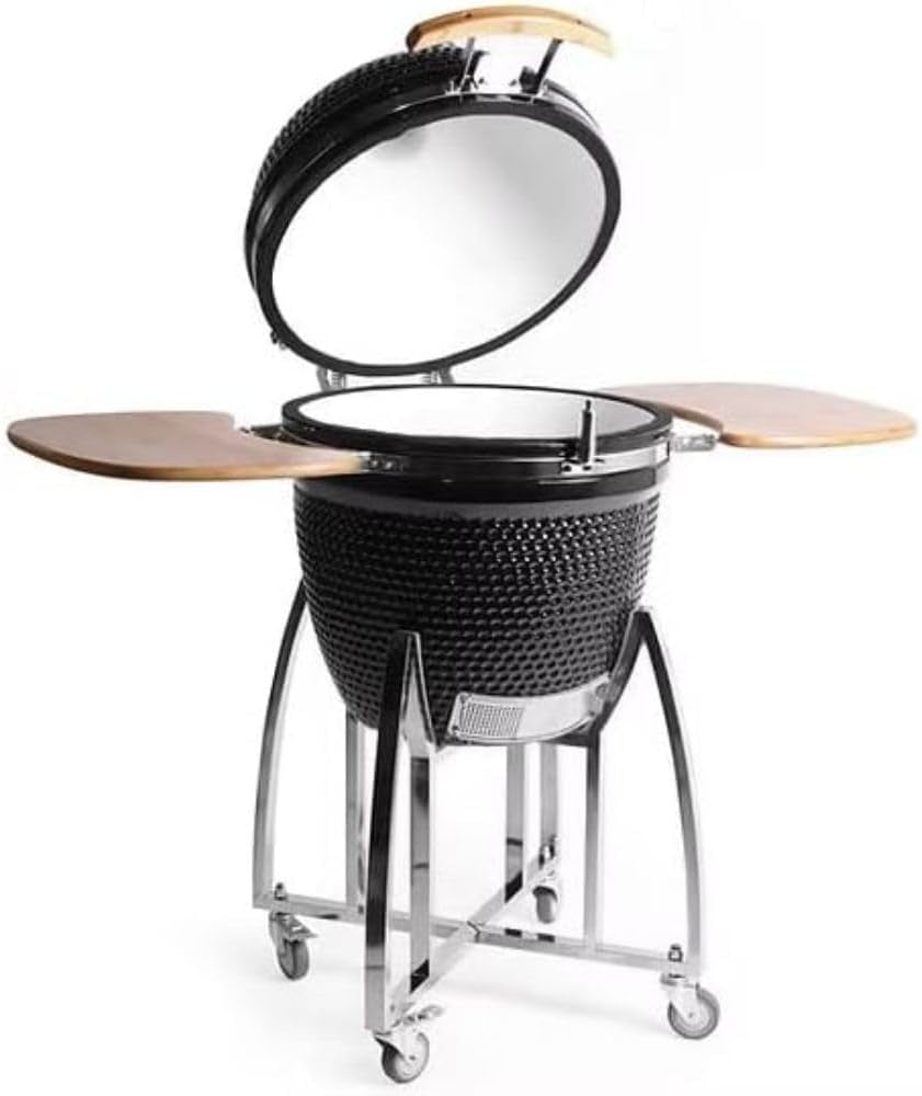 kamado-ceramic-bbq-grill-premium-charcoal-grill-smoker-oven-outdoor-cooking-ceramic-kamado-with-stainless-steel-grid-folding-shelves-built-in-thermometer-stylish-durable-design