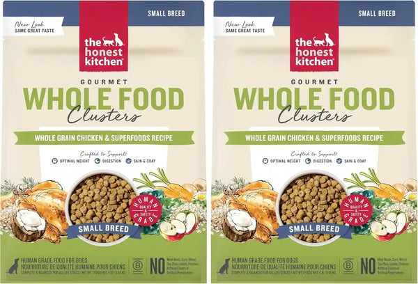 The Honest Kitchen Whole Food Clusters Small Breed Whole Grain Chicken Dry Dog Food, 4 Lb Bag11