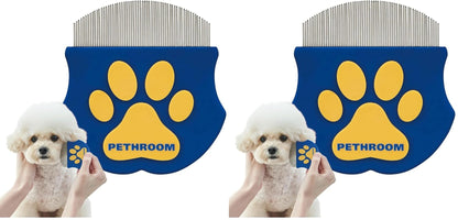 PETHROOM Professional Eye Comb for Pets, Stainless Steel Tear Stain Remover | Gentle Round-Head Grooming Tool for Cats & Dogs, Compact & Portable for Eye Gunk Removal10