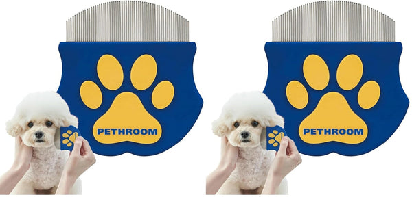 PETHROOM Professional Eye Comb for Pets, Stainless Steel Tear Stain Remover | Gentle Round-Head Grooming Tool for Cats & Dogs, Compact & Portable for Eye Gunk Removal10