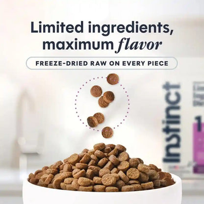 Instinct Limited Ingredient Diet Dry Cat Food, Real Rabbit, 4.5 Lb. Bag | Single Animal Protein and Vegetable Recipe, Raw-Coated Kibble, Farm-Raised Rabbit, Gentle on Sensitive Stomachs6