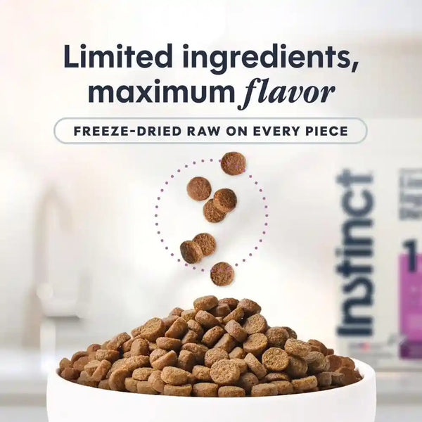 Instinct Limited Ingredient Diet Dry Cat Food, Real Rabbit, 4.5 Lb. Bag | Single Animal Protein and Vegetable Recipe, Raw-Coated Kibble, Farm-Raised Rabbit, Gentle on Sensitive Stomachs6