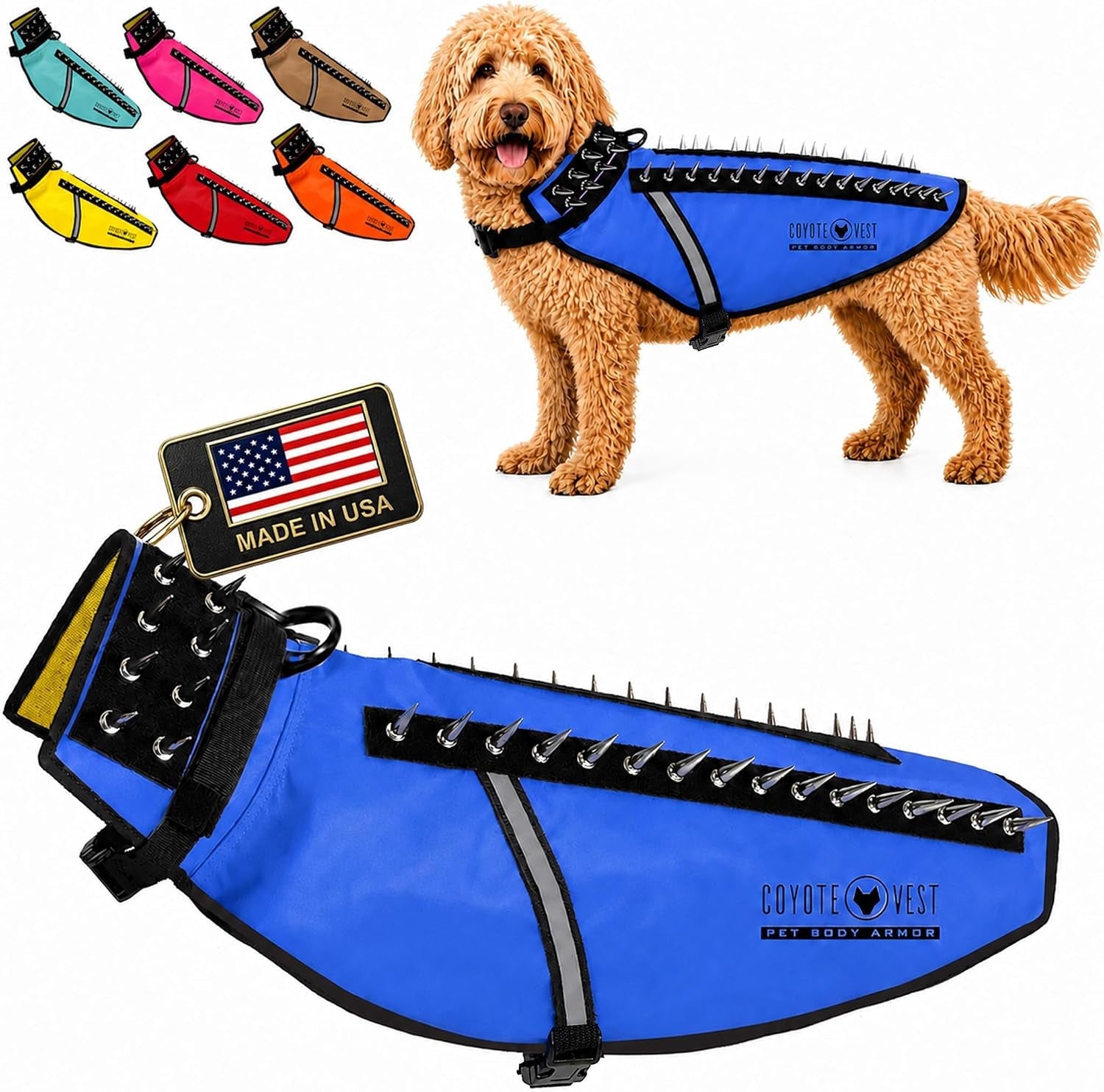 coyotevest-dog-harness-stab-resistant-coyote-vest-small-neon-pink-reflective-stab-resistant-vest-helps-protect-small-dogs-from-coyotes-aggressive-dogs-and-birds-of-prey-made-in-the-usa