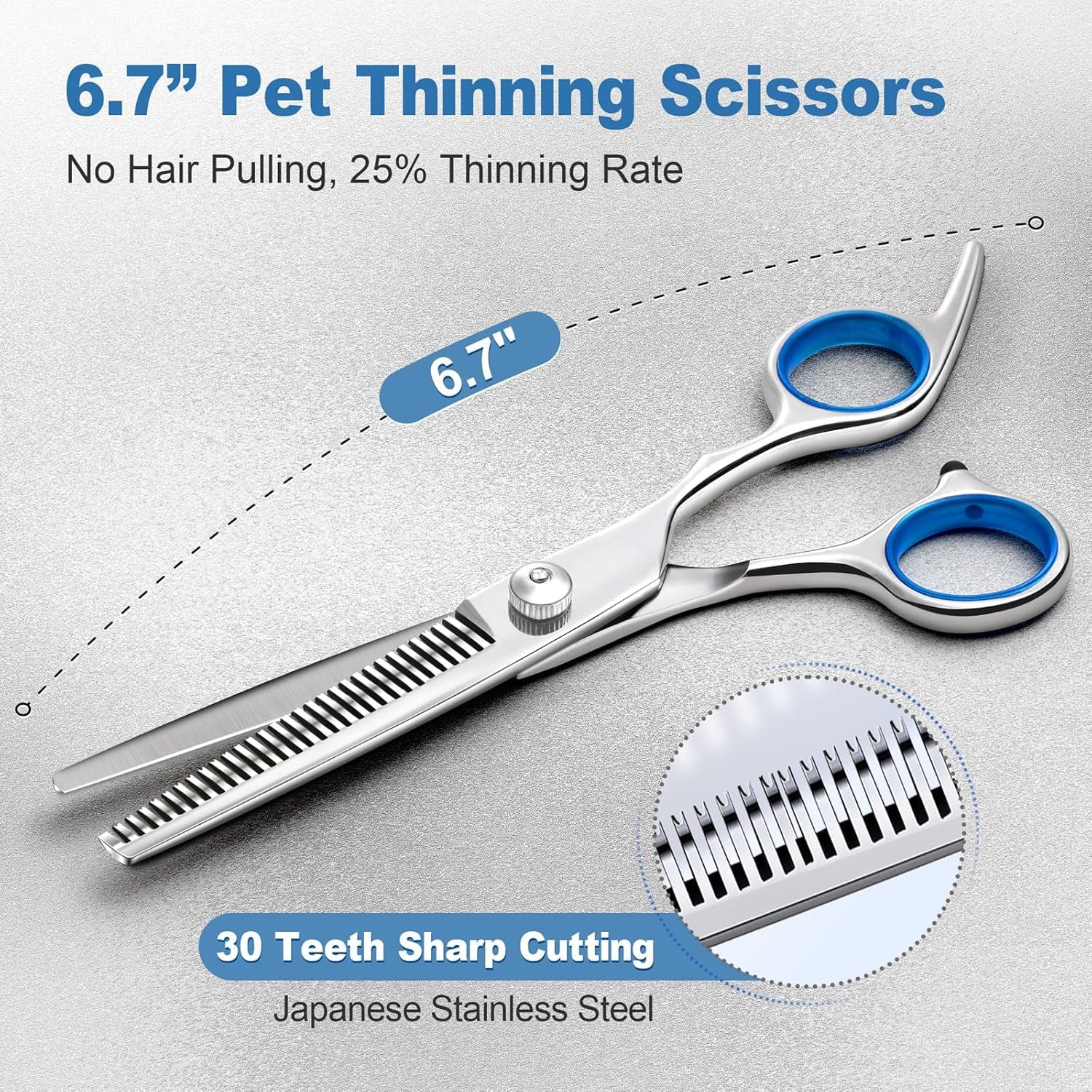 gimars-titanium-coated-professional-6-in-1-4cr-stainless-steel-dog-grooming-scissors-with-safety-round-tip-heavy-duty-pet-grooming-scissor-for-dogs-cats-and-other-animals