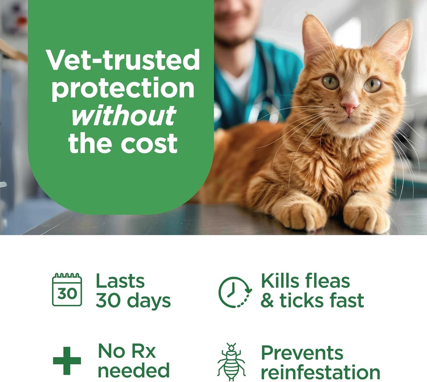 tevrapet-firstact-plus-flea-and-tick-topical-for-cats-over-1-5lbs-3-dose-waterproof-flea-and-tick-control-prevention-for-3-months