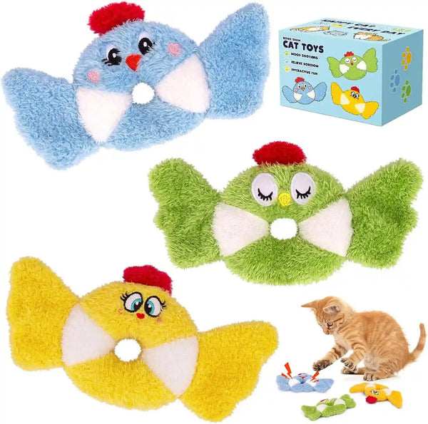 ETEKYER Catnip Cat Toys, 5 Pack, Plush Catnip Toys for Indoor Cats Kitten, Interactive Cat Nip Kitty Kicker Chew Safe Teeth Cleaning Toys, Fun Carrot Vegetable Shape9