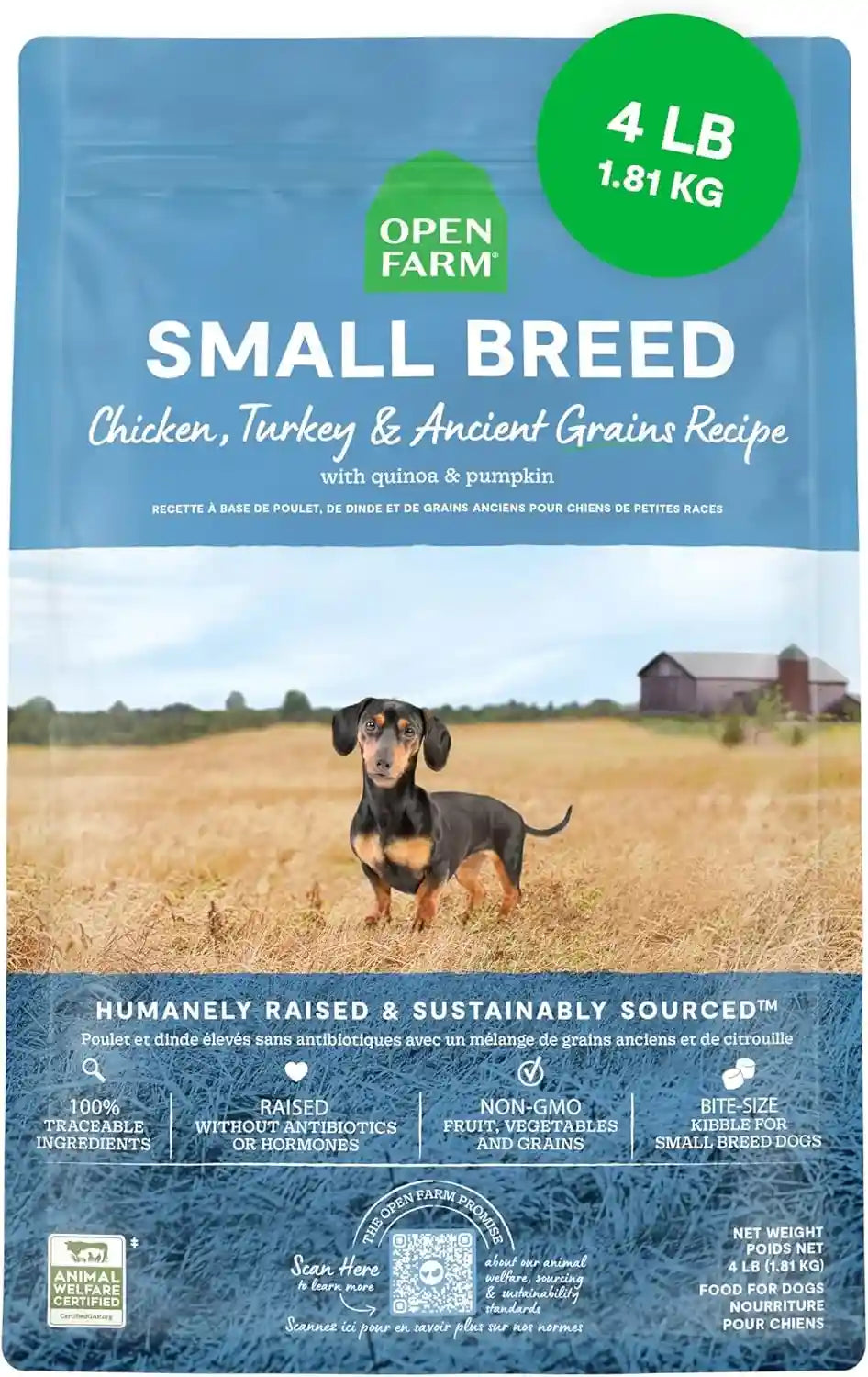 open-farm-ancient-grains-dry-dog-food-wild-caught-salmon-kibble-22lb-bag-all-life-stages-all-breed-sizes-protein-rich-nutrient-dense-100-traceable-ingredients-non-gmo-fruits-veggies