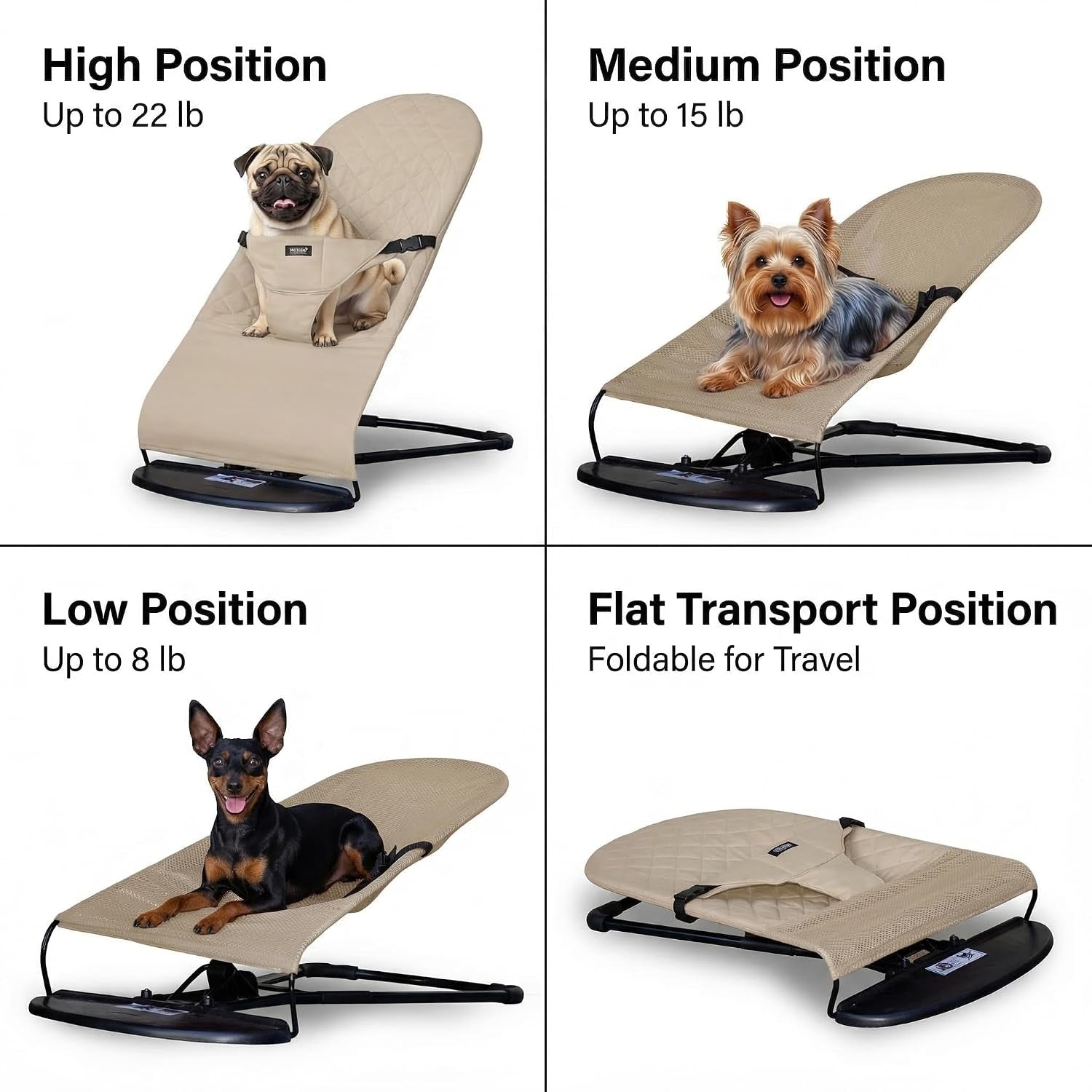 cat-dog-rocking-chair-bouncer-bed-for-frenchie-french-bulldog-lounge-outdoor-portable-foldable-pet-furniture-adjustable-height-breathable-mesh-safety-harness-for-small-animals-puppies