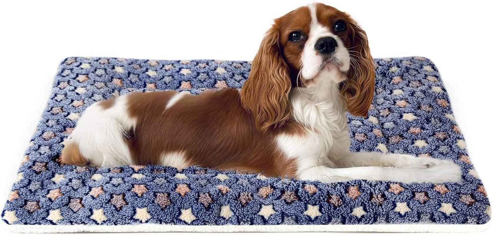 mora-pets-cat-bed-dog-crate-pad-ultra-soft-pet-bed-with-cute-star-print-washable-crate-mat-for-small-dogs-and-indoor-cats-reversible-fleece-dog-kennel-pad-cat-carrier-mat-14-x-17-5-inch-grey