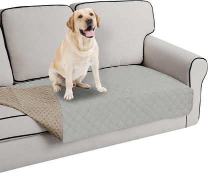 Easy-Going 100% Waterproof Dog Bed Cover, Non-Slip Pet Blanket for Furniture, Washable Couch Cover, Repleasement Sofa Cover (68X82 In,Gray)31