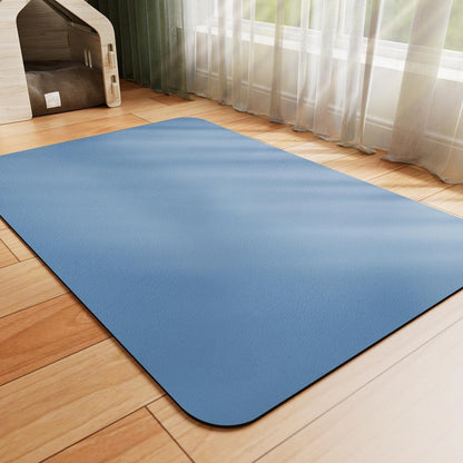 Hotlive Dog Food Mat - Absorbent Cat Mat for Food and Water, No Stains Pet Feeding Bowl Mat, Easy to Clean Pet Placemats, Quick Dry Dog Water Dispenser Mat for Messy Drinkers | Dark Grey 12"X 19"27