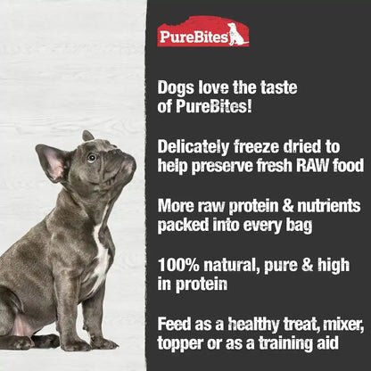 Purebites Chicken Breast Freeze Dried Dog Treats, 1 Ingredient, Made in USA, 8.6Oz5
