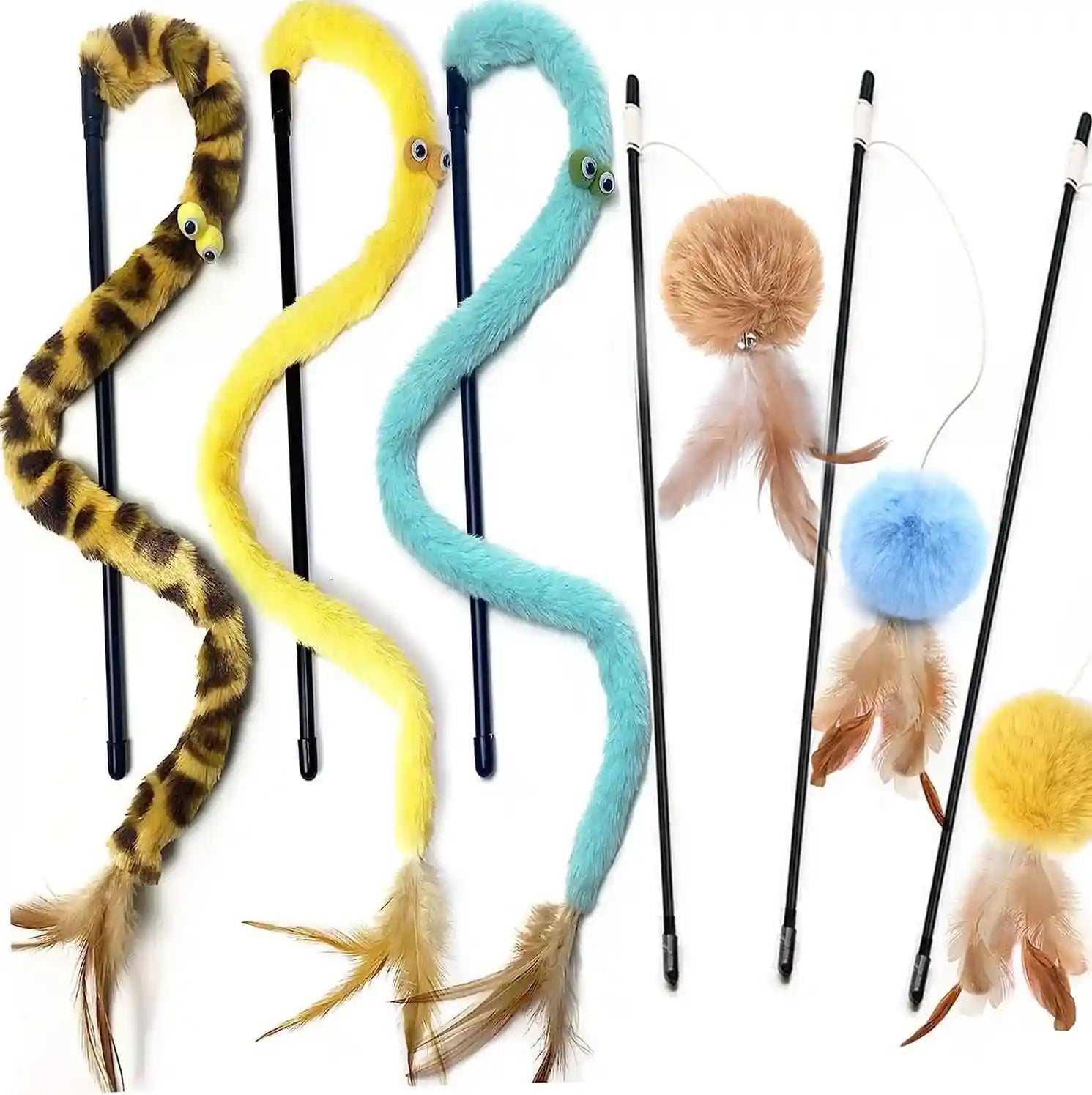 cat-toys-for-indoor-toys-rainbow-cat-wand-toys-feather-flips-plush-ball-cat-toys-interactive-feather-toy-for-teaser-play-and-chase-exercise-with-kitten-6-pack