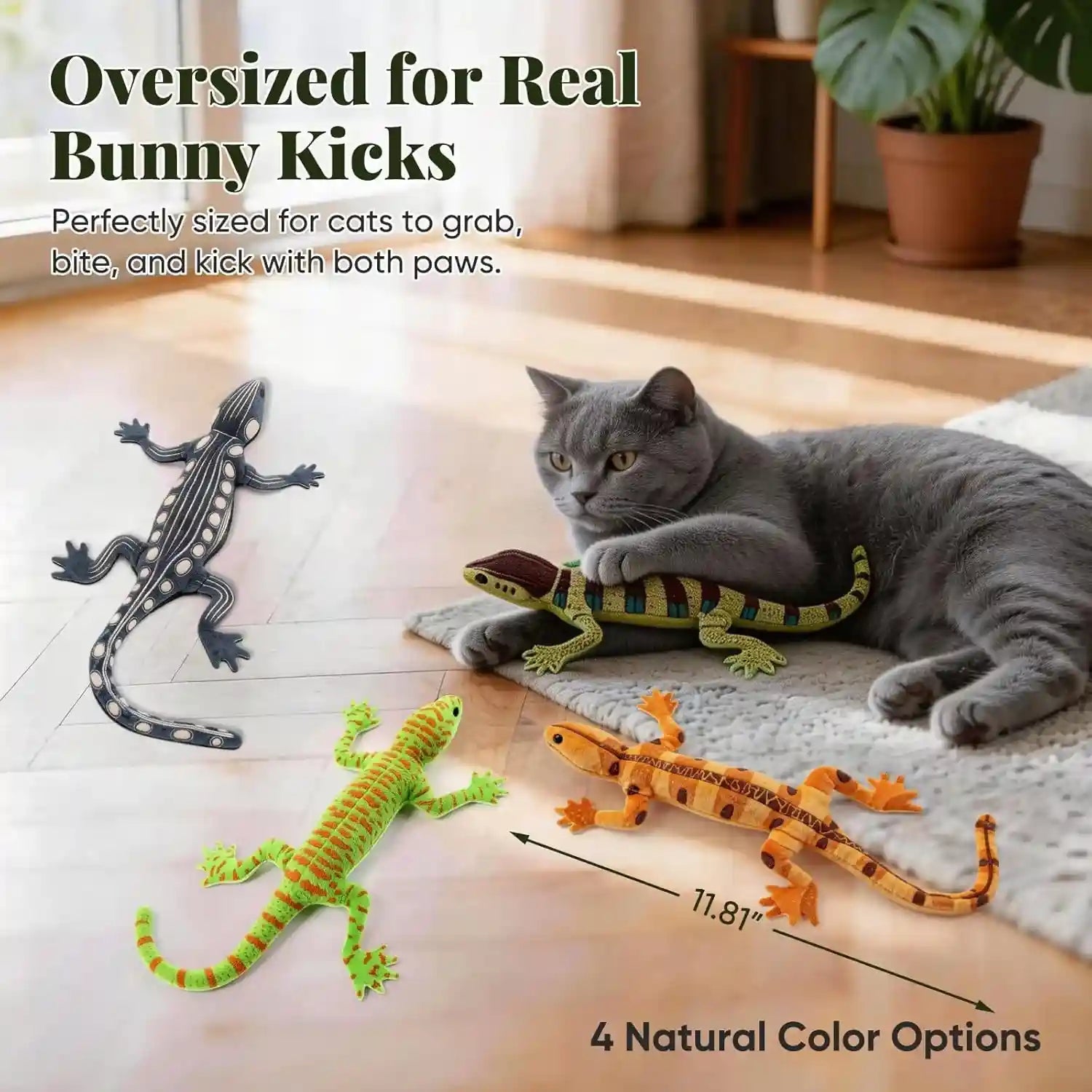 ciyvolyeen-4-pack-plush-lizard-catnip-toys-for-indoor-cats-lifelike-lizard-cat-toy-sparks-hunting-instinct-soft-plush-with-catnip-durable-design-boredom-relief-interactive-play