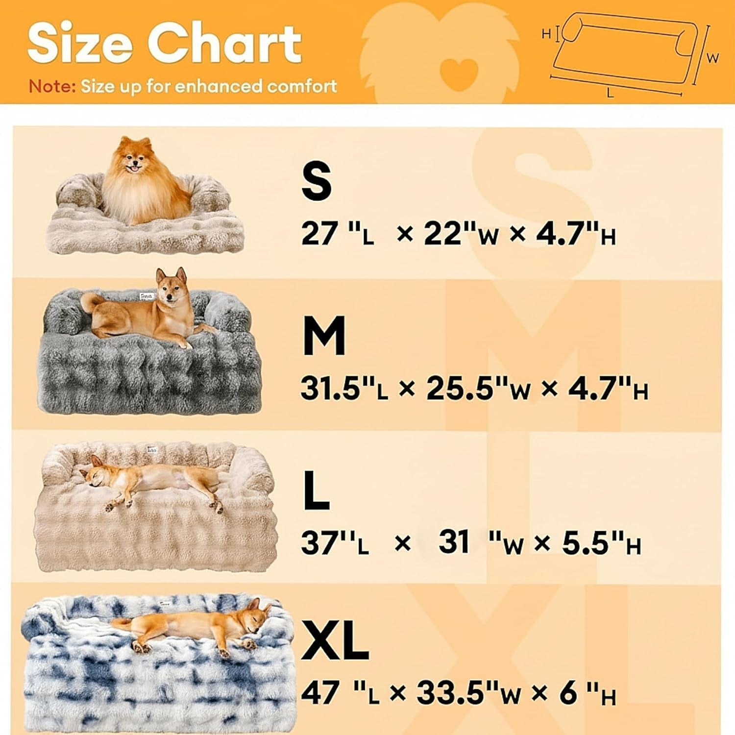 funny-fuzzy-pet-fluffy-fuzzy-couch-cover-calming-washable-dog-bed-sofa-protector-pets-mat-for-small-medium-dogs-and-cats-coffee-33-45-28-35-5-51-in