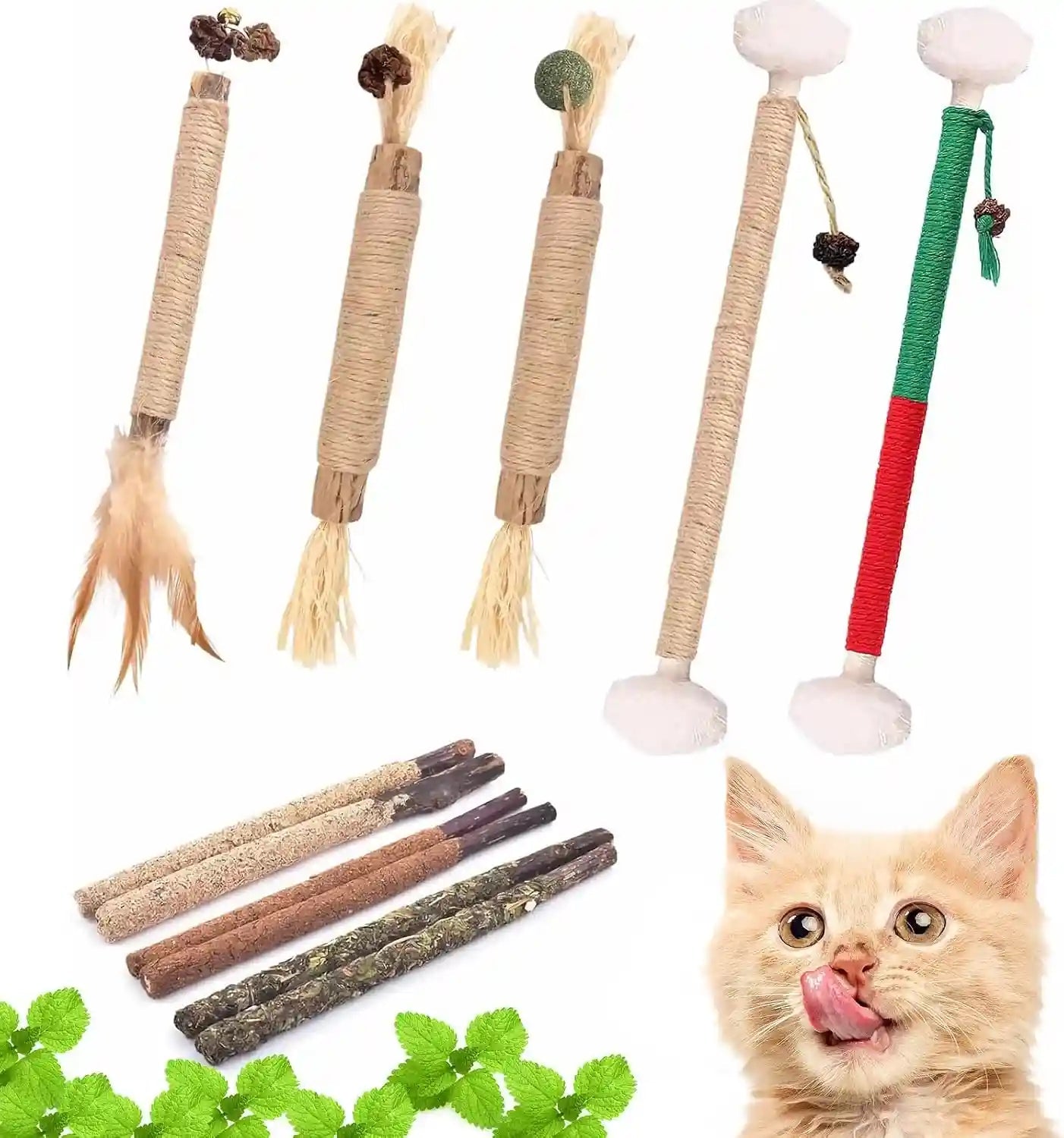 natural-silvervine-cat-chew-toys-for-dental-care-11-piece-natural-silvervine-chew-toys-promotes-cat-dental-health-aids-digestion-and-safely-expels-hairballs