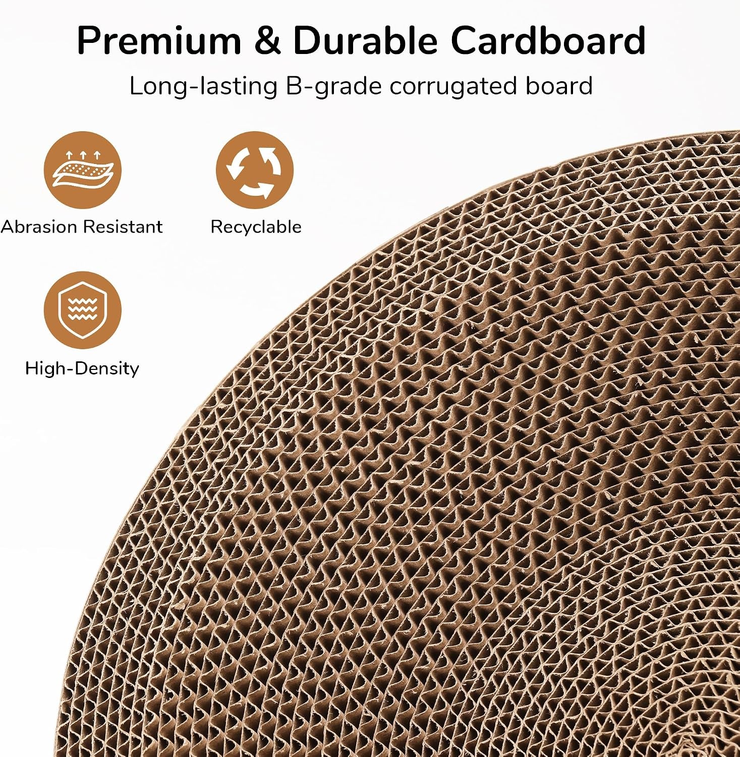 fukumaru-3pcs-cardboard-cat-scratcher-bed-durable-oval-cat-scratch-pads-round-cats-scratching-board-set-large-scratcher-box-for-indoor-cats-kitten-scratcher-bowl-couch-sofa-furniture-protector